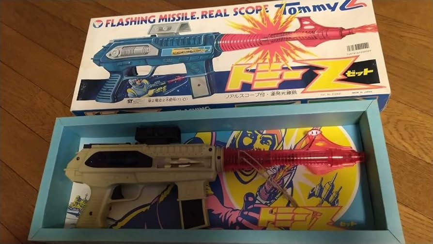 昭和レトロ バネ式射的銃 91cm 昭和中期 昭和レトロ バネ式射的銃 91cm