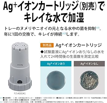 Amazon | シャープ 加湿 セラミックヒーター HX-TK12-W 足元ロング温風