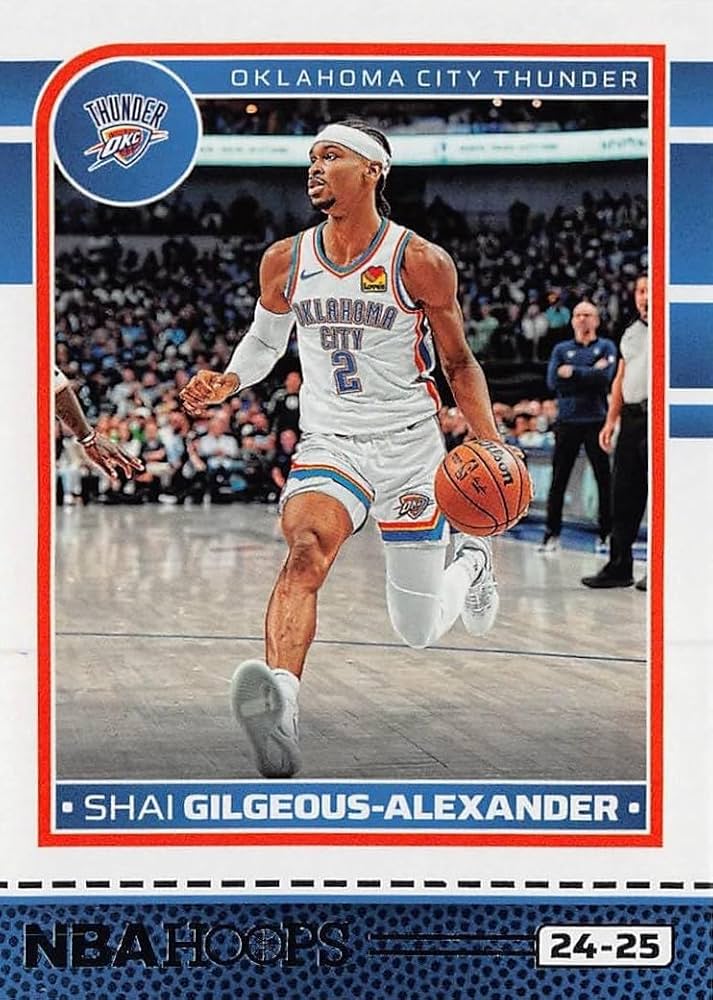 Amazon.com: Shai Gilgeous Alexander 2024 2025 Panini NBA Hoops