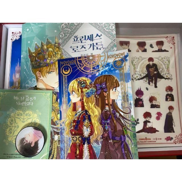 ある日、お姫様になってしまった件について イラストブック ボックス