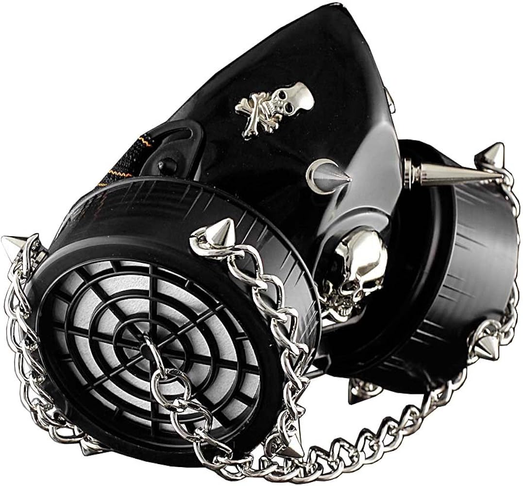 Amazon.com: punkman2000 SteamPunk Chain Spike Vintage Cosplay