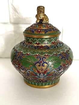 中国美術 七宝 香炉 DT314 中国美術 七宝 香炉 DT314 中国美術 七宝