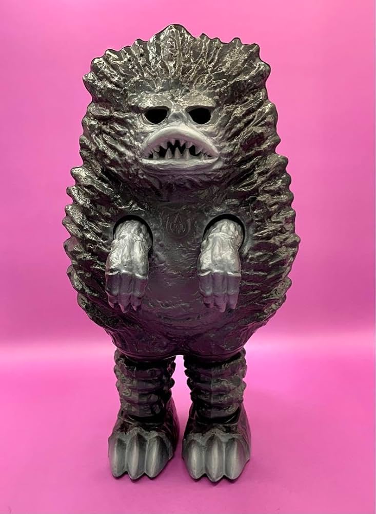 Amazon.co.jp: マルサン 電動歩行プラモデルガラモン ソフビ白黒版