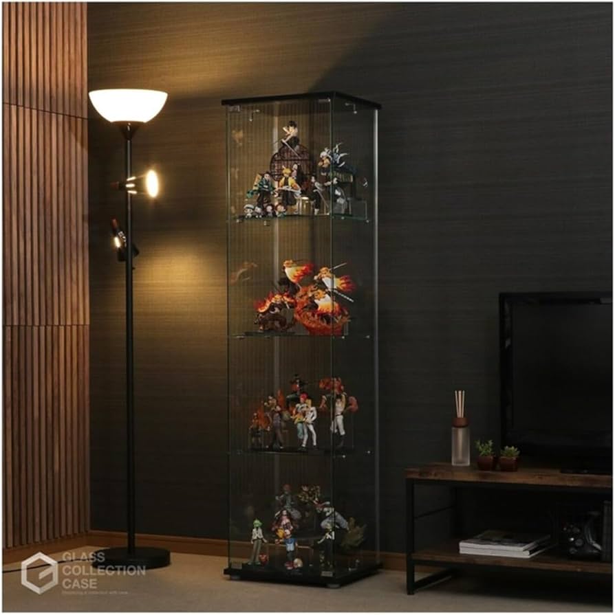 Amazon.co.jp: 不二貿易 コレクションケース フィギュアケース 4段 幅
