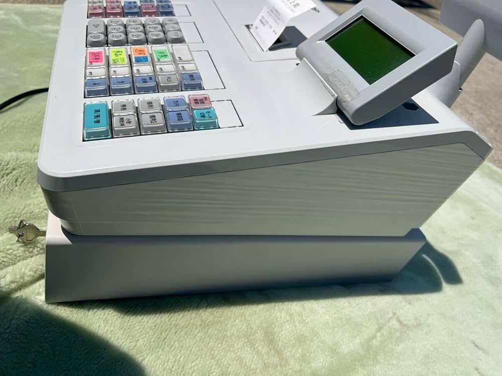 Amazon | シャープ 電子レジスタ ホワイト系 XE-A207W-W | レジスター