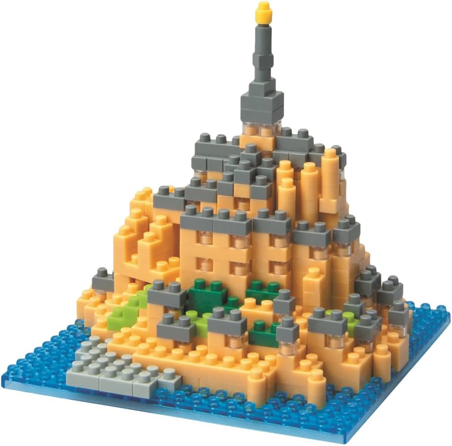 Amazon.co.jp: ナノブロック モン・サン・ミシェル : おもちゃ