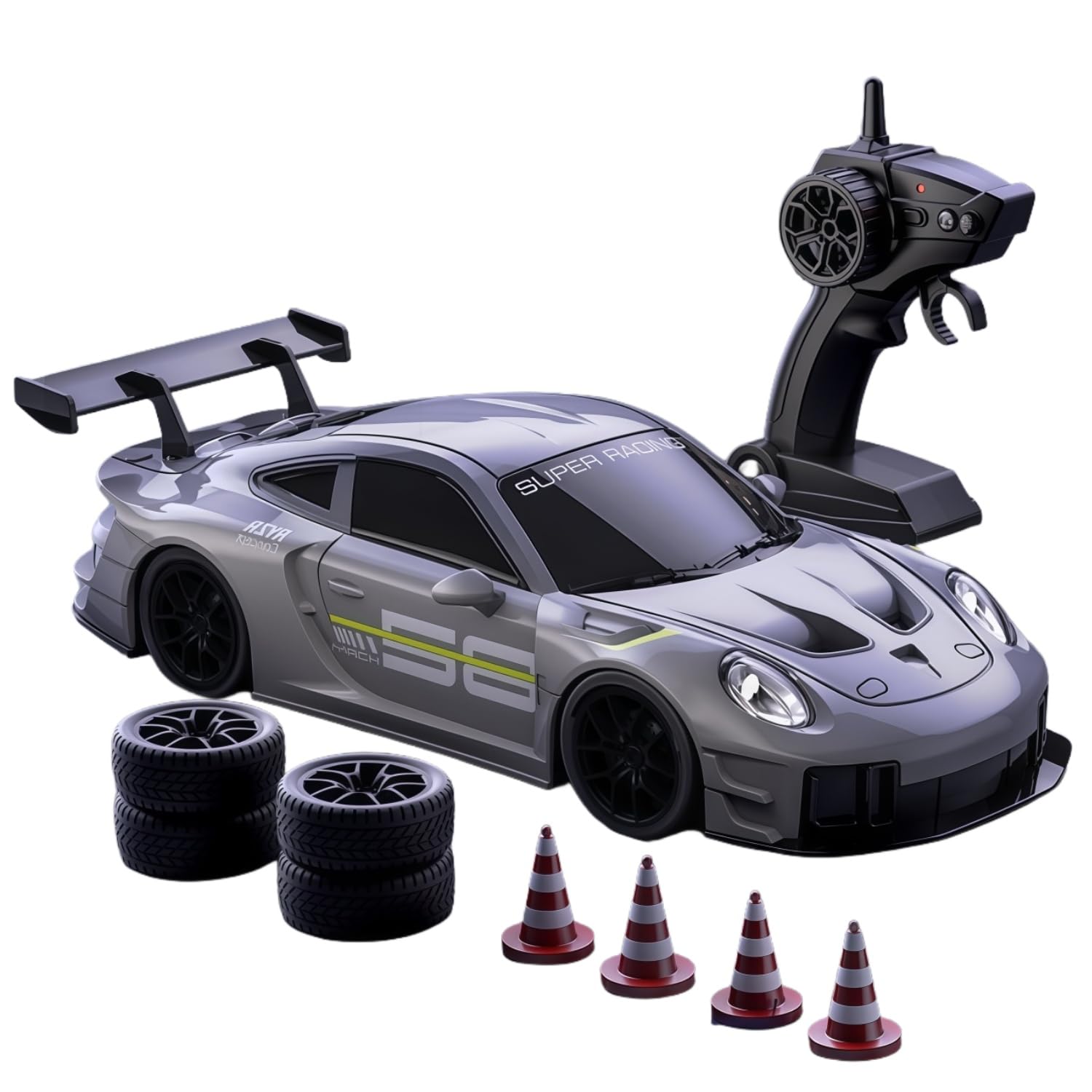 Amazon.co.jp: Quxxuolドリフトラジコン1:24スケールの四輪駆動