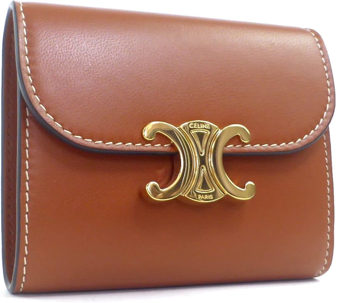 Amazon | [セリーヌ] 三つ折り 財布 スモール フラップ ウォレット