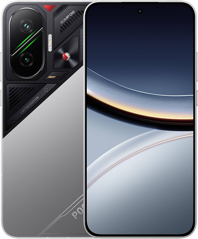 POCO F7ホワイト 12GB RAMと256GB ROM 90W充電器付き。 POCO F7