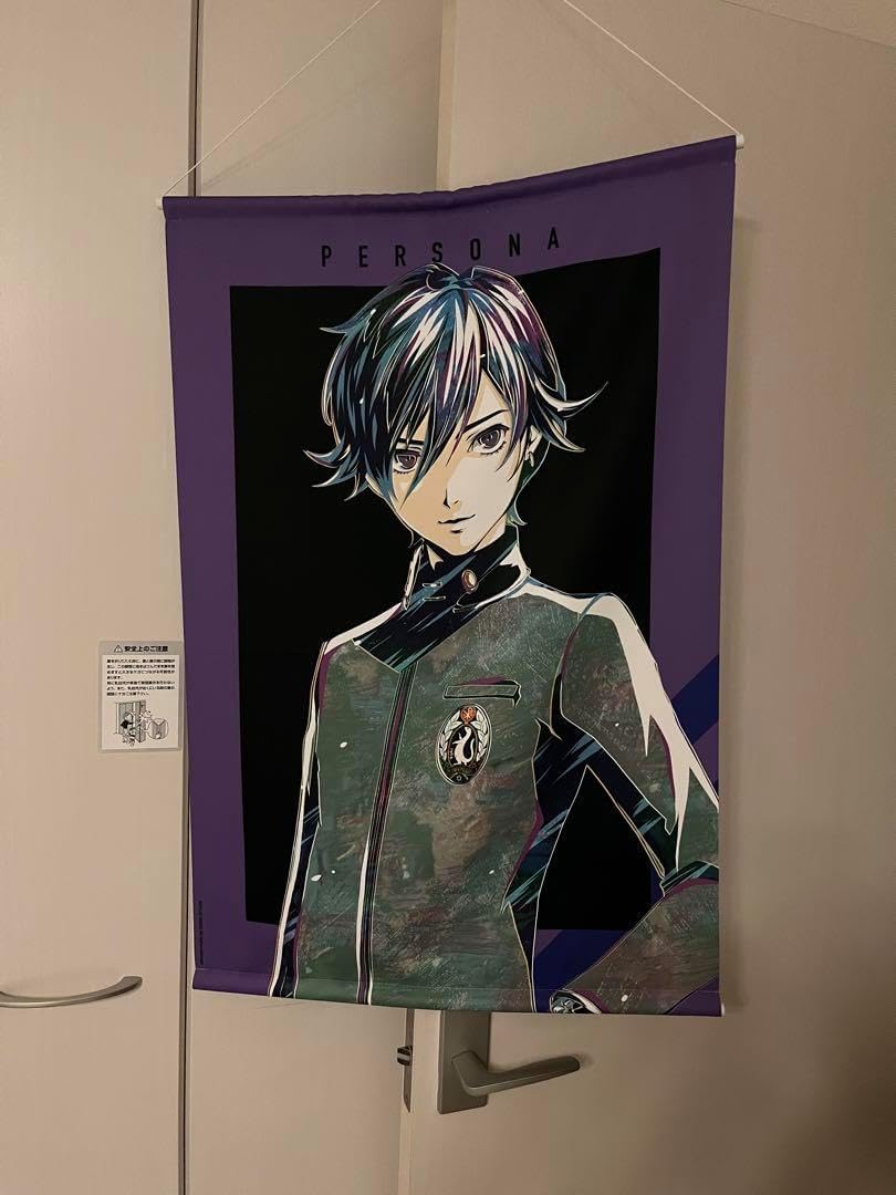 女神異聞録ペルソナPERSONA 主人公 ピアスの少年タペストリー 無神コウ