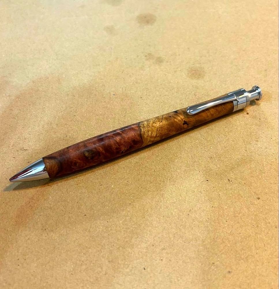 工房楔 花梨紅白 シャープペンシル0.5mm 検索用:野原工芸 工房楔 0.5