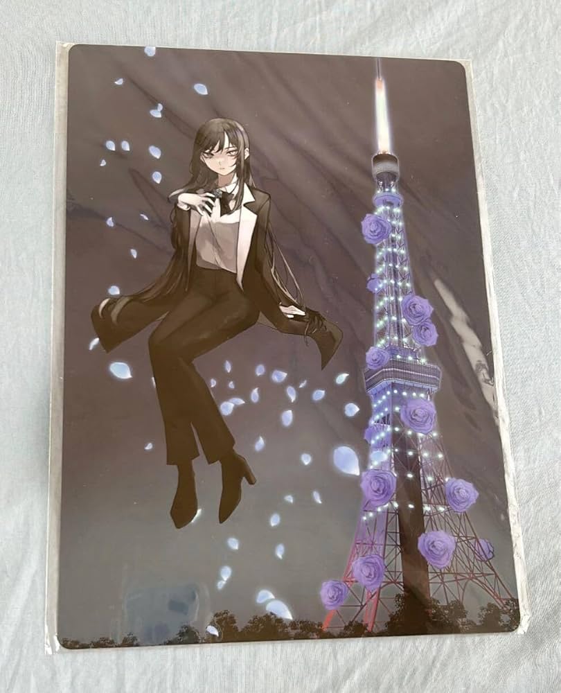 Ado 東京タワー 特典 下敷き メッセージカード Ado 東京タワー 特典