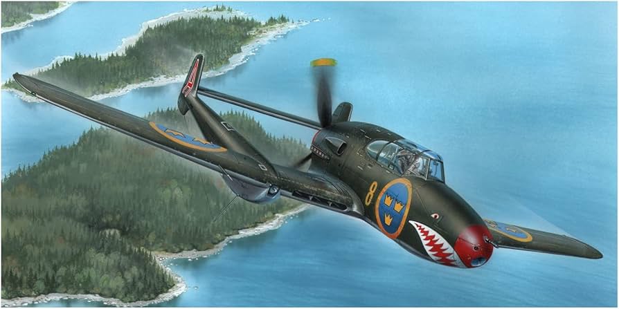 Amazon | スペシャルホビー 1/72 スウェーデン サーブ J-21A レプシロ