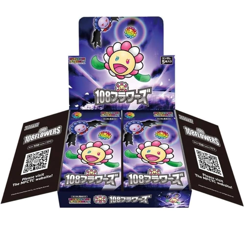 シュリンク付き 村上隆 108フラワーズREVISED 英語版3BOX Murakami