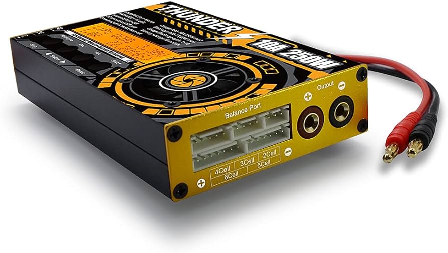 Amazon.co.jp: HOTA THUNDER ミニ四駆 充電器 6250【 Turnigy Reaktor