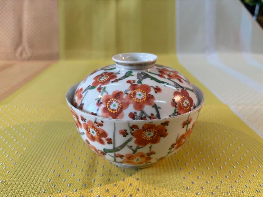 雲井窯 一辺陶造 ゆず肌 飯器 陶芸 共箱 一辺陶 茶碗 黒釉 ペア 木蓋付