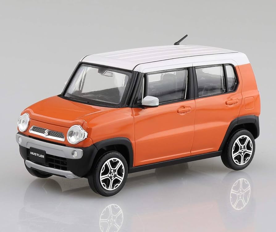 Amazon.com: Aoshima 1/32 Scale 58329 01-C Suzuki Hustler (Passion