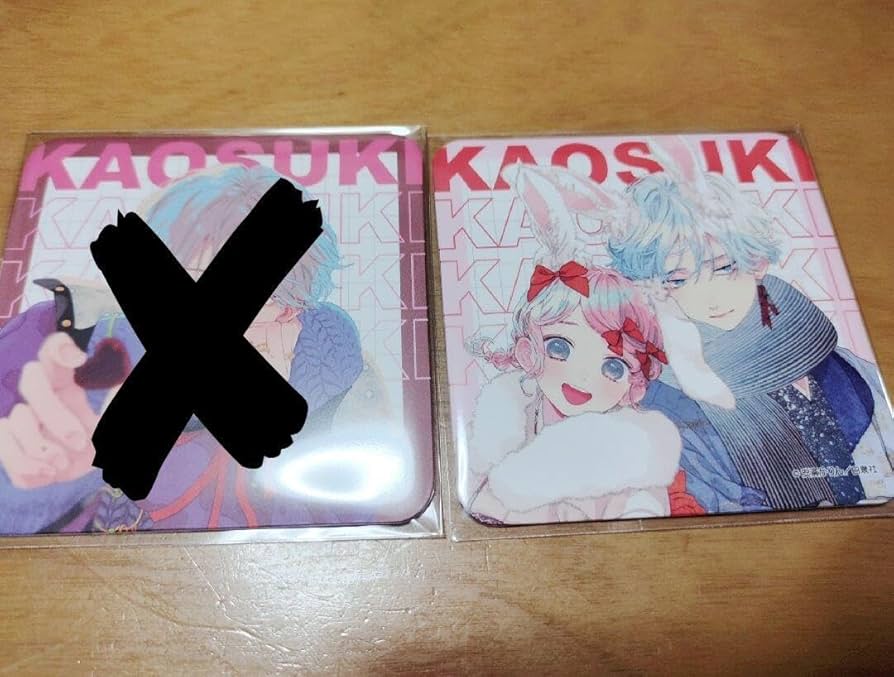 顔だけじゃ好きになりません カフェコースター 大阪限定 顔だけじゃ好き