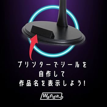 Amazon | Wanda-b フィギュアスタンド 4個セット 1/6 サイズ ホット