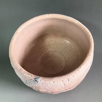 茶道具林亮二造志野抹茶茶碗