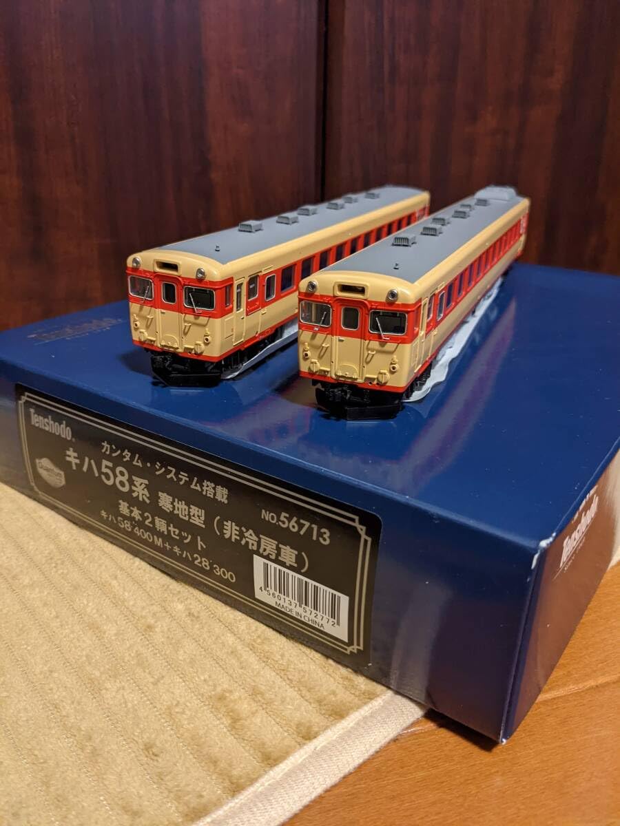 天賞堂 カンタム・システム搭載 キハ58系 非冷房車 基本2両セット