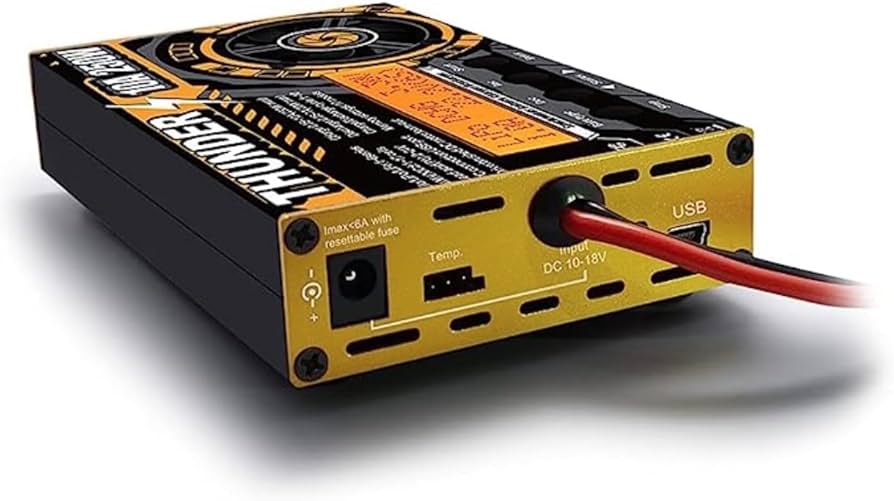 ミニ四駆 サンダーThunder充電器セット ミニ四駆 THUNDER サンダー充電