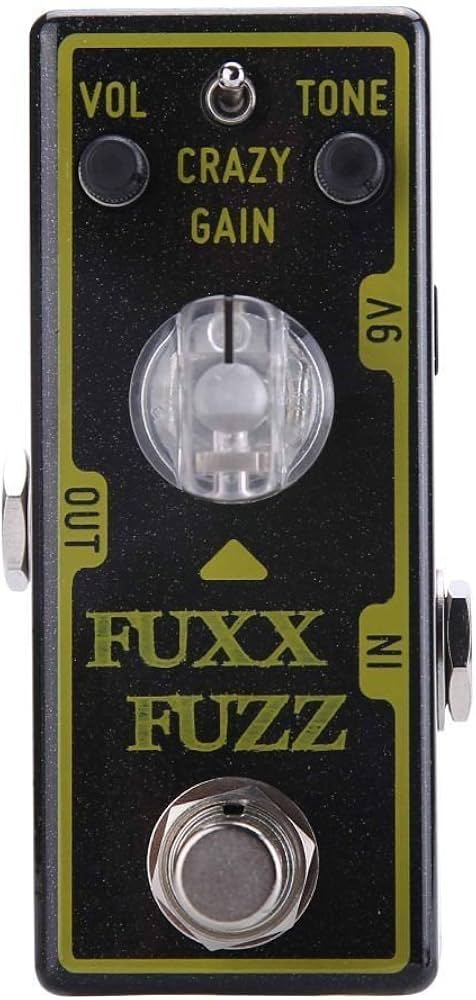 Amazon.com: Tone City Fuxx Fuzz Octave Fuzz with toggle option