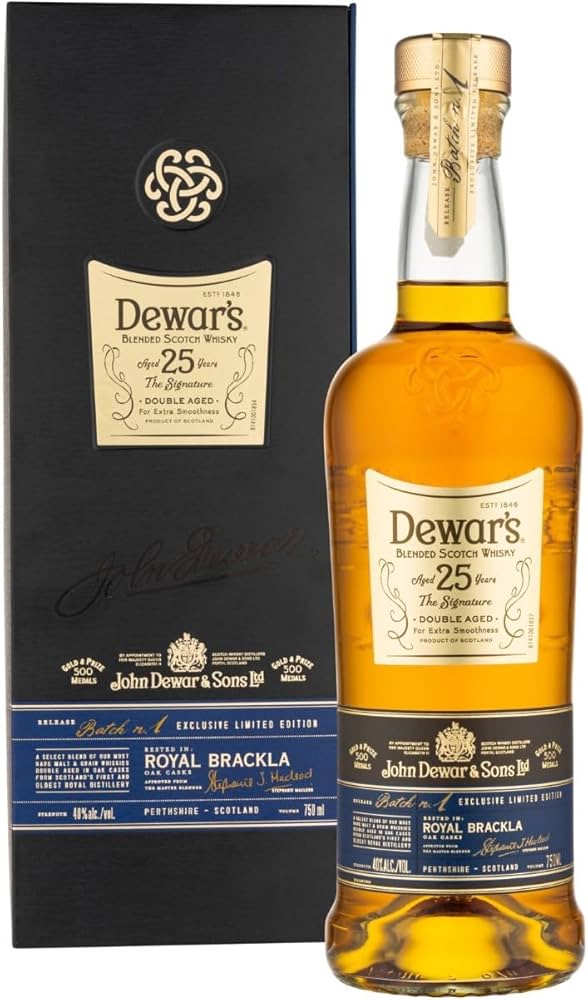 Amazon.co.jp: デュワーズ 25年 [ ブレンデッド スコッチウイスキー