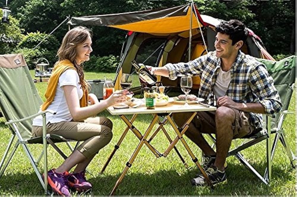 Coleman コールマン コンフォートマスター バンブーラウンジテーブル