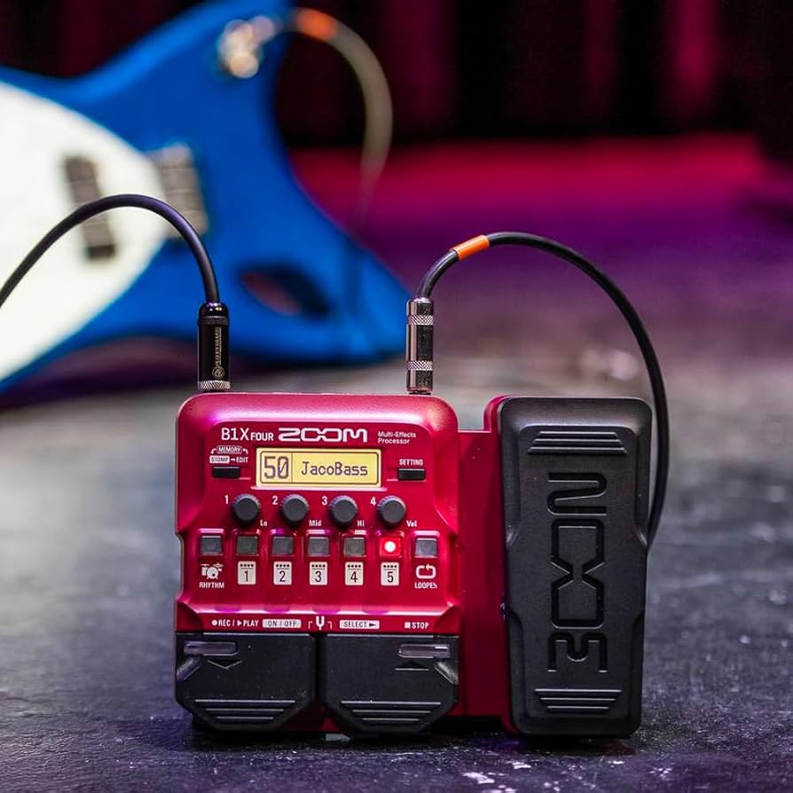 Amazon.com: Zoom B1X Four Bass Multi-Effects Processor with