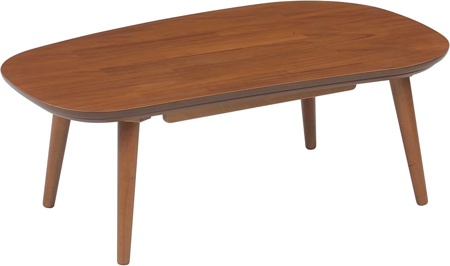 Amazon.co.jp : 天然木 ビーンズ こたつ コタツテーブル 105 105×65