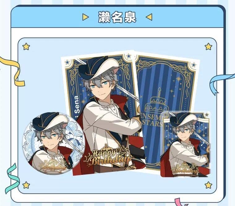 あんスタ 瀬名泉 缶バッジ コレ缶 Jun 開花後 IDOL あんスタ 瀬名泉 缶