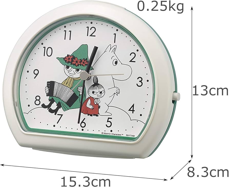 超レア❗ムーミン スナフキン 目覚まし時計(絶版//作動品)