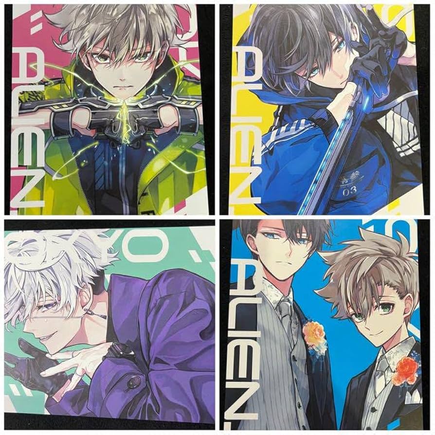 Amazon.co.jp: 東京エイリアンズ 特典イラスト全 ポストカード 憂炎