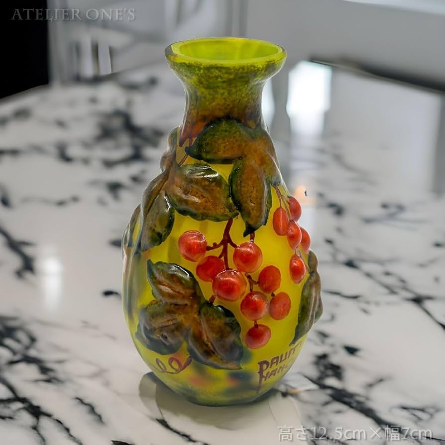 ドームナンシー花瓶アンティーク