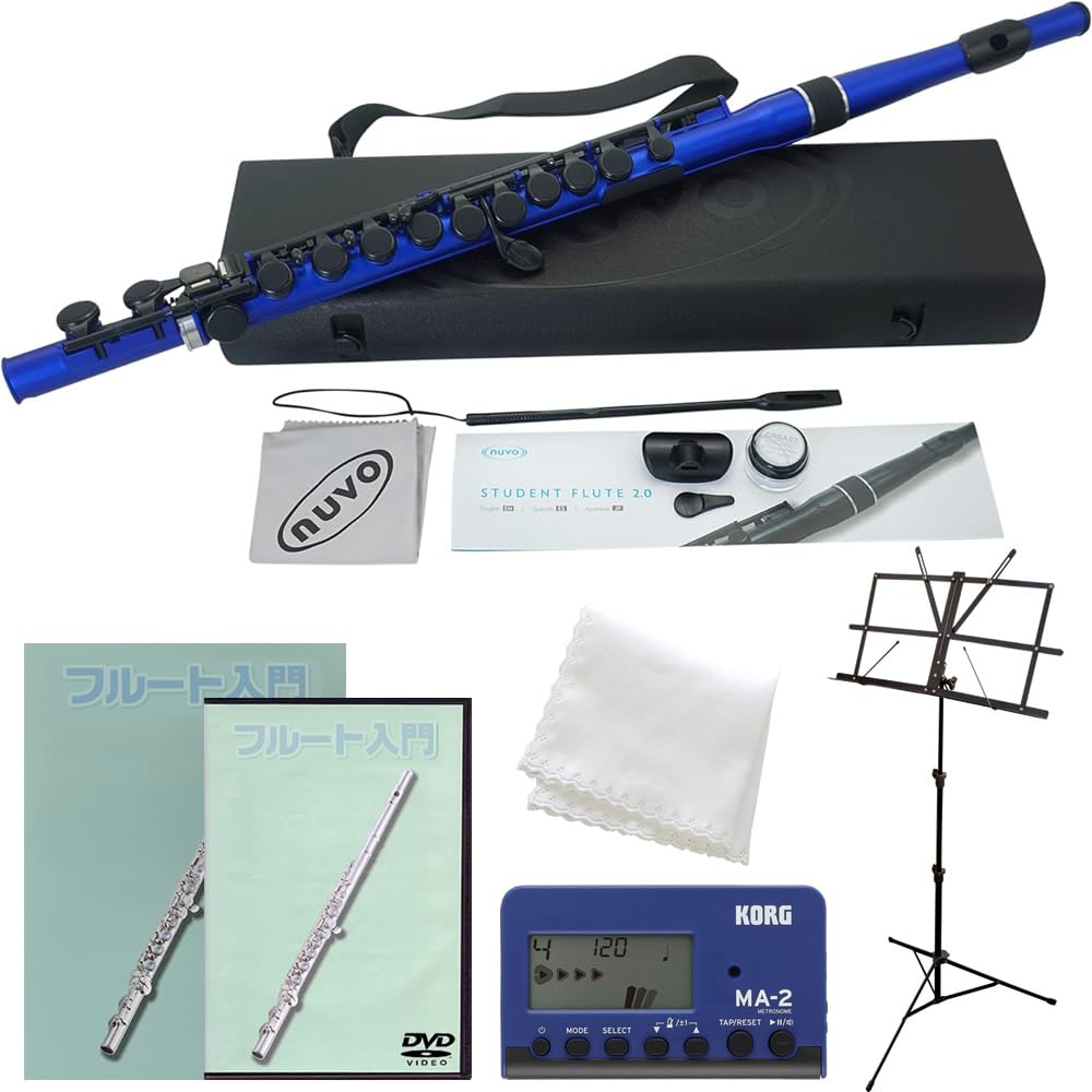 NUVO スチューデントフルート [専用セミハードケース付き] s-flute-bk.jpg