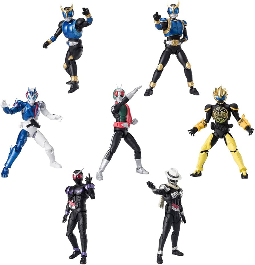 SHODO-X 仮面ライダー2&4&6『まとめ売りセット』 SHODO-X 仮面ライダー