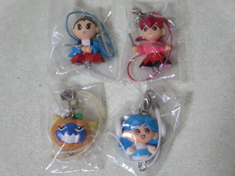 回転むてん丸 くら寿司 フィギュアストラップセット 未使用 チアver