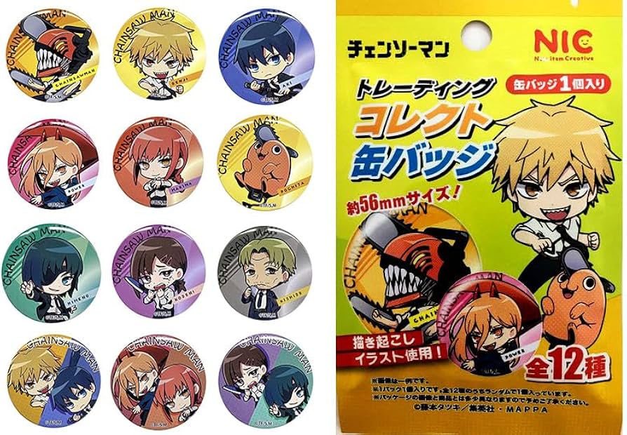 チェンソーマン デコレクション缶バッジ 第2弾 ヨル✖︎5個セット