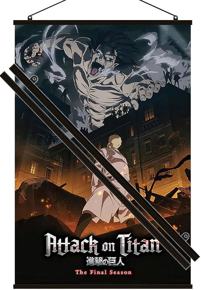 Amazon.co.jp: 進撃の巨人 - シーズン4 - マンガ/アニメTV番組ポスター