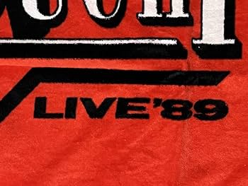 Amazon.co.jp: ！ ！ 長渕剛 LIVE'89 オフィシャルグッズ 大判タオル