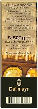 Amazon.com : Dallmayr - Prodomo Decaffeinated Ground Coffee - 12x