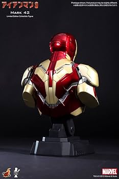 アイアンマン 大型スタチュー 全高36cm バスト/胸像 アイアンマン 大型