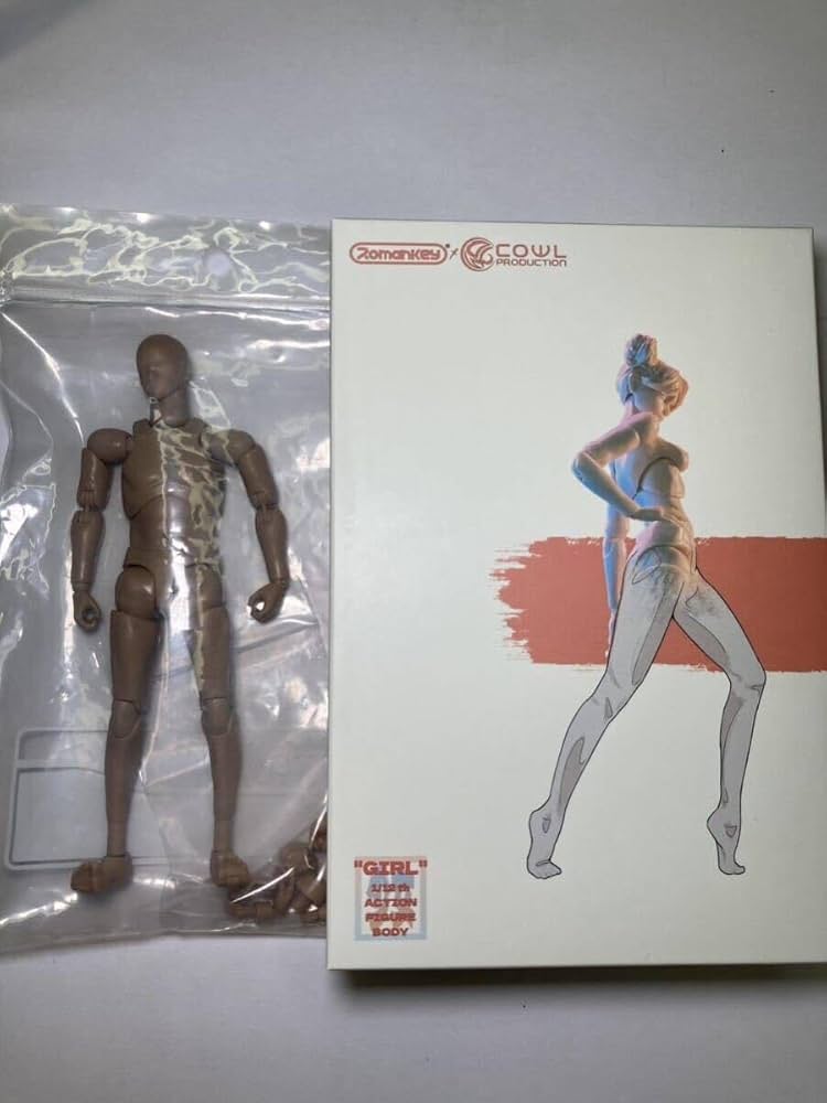 Amazon.co.jp: 1/12スケール Romankey x COWL 超可動女性素体