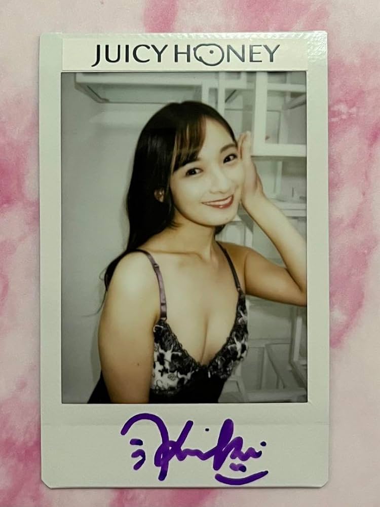 ジューシーハニー 明日花キララ 直筆サイン チェキ 2025年最新】明日花