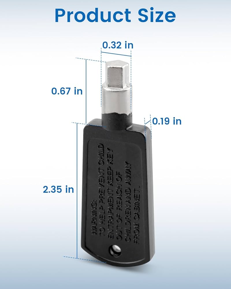 Amazon.com: ULXIOM 5304485424 Freezer Door Lock Key Fit for