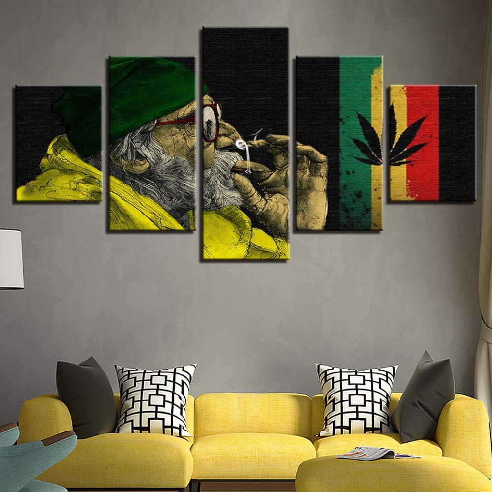 レゲエ音楽アート作品 約140cm x 80cm 【公式通販】