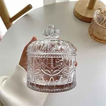 Amazon｜HOHOUNCSY コットンポット シュガーポット キャンディーポット