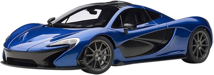 Amazon | AUTOart 1/18 マクラーレン P1 メタリック・ブルー 完成品