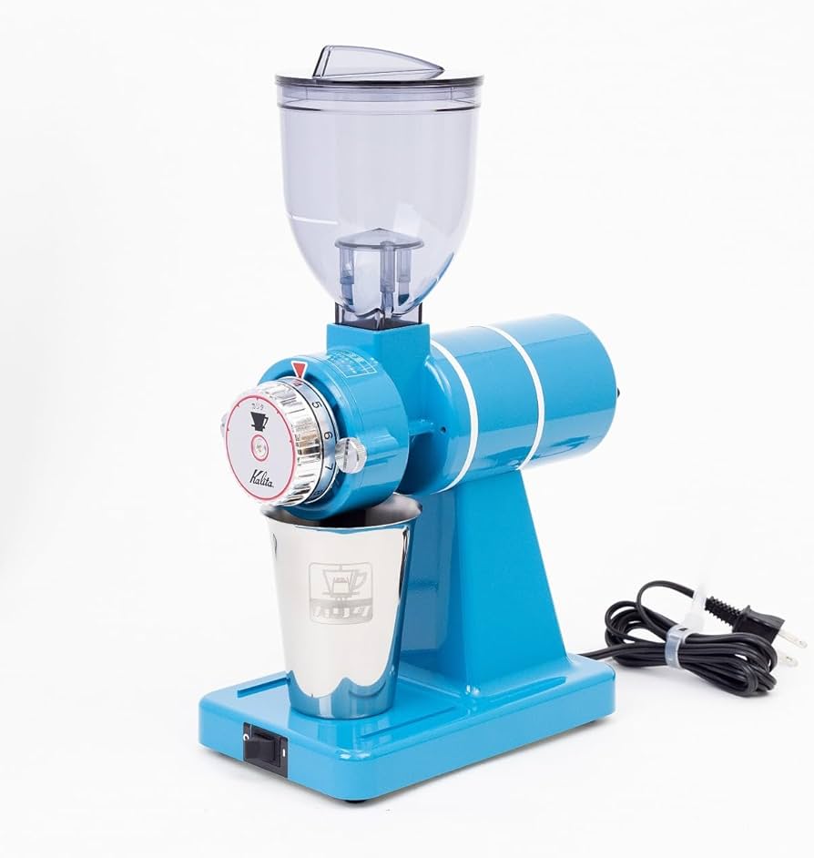 Amazon | カリタ コーヒーミル ナイスカットG タスカンブルー #61109